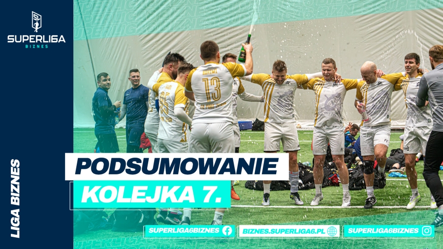 FC Port Żerań z mistrzowskim tytułem – podsumowanie 7. kolejki SuperLiga6 Biznes!